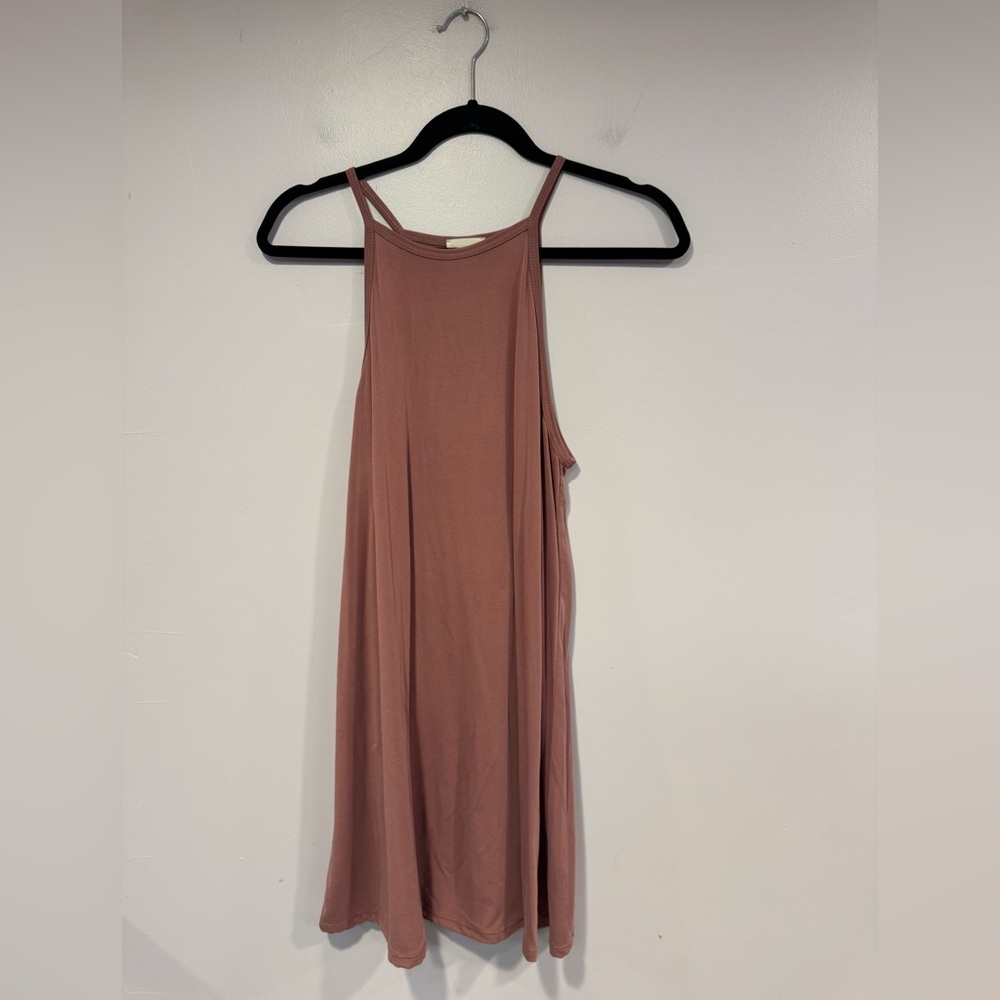 Sleeveless‎ Pink Dee Elly Tank Dress